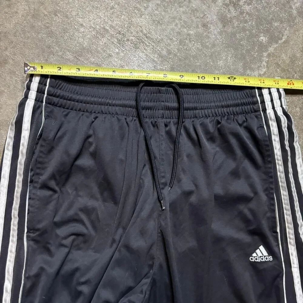 Adidas Men's Black and White Joggers-tracksuits
